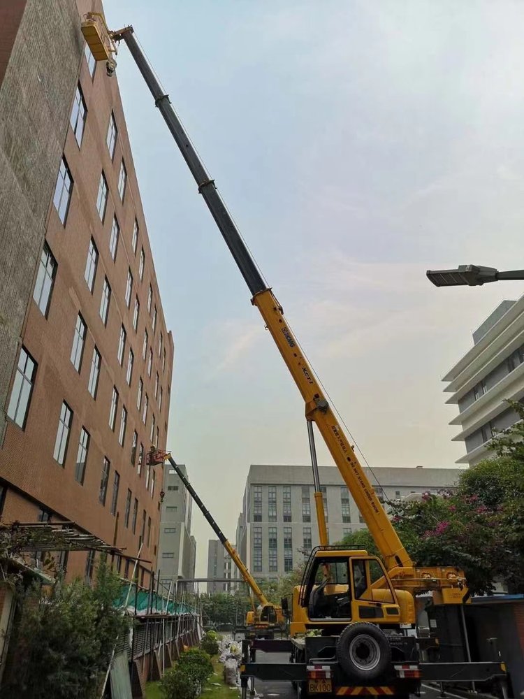 长沙桥梁施工必备！大吨位吊车出租选型经验分享