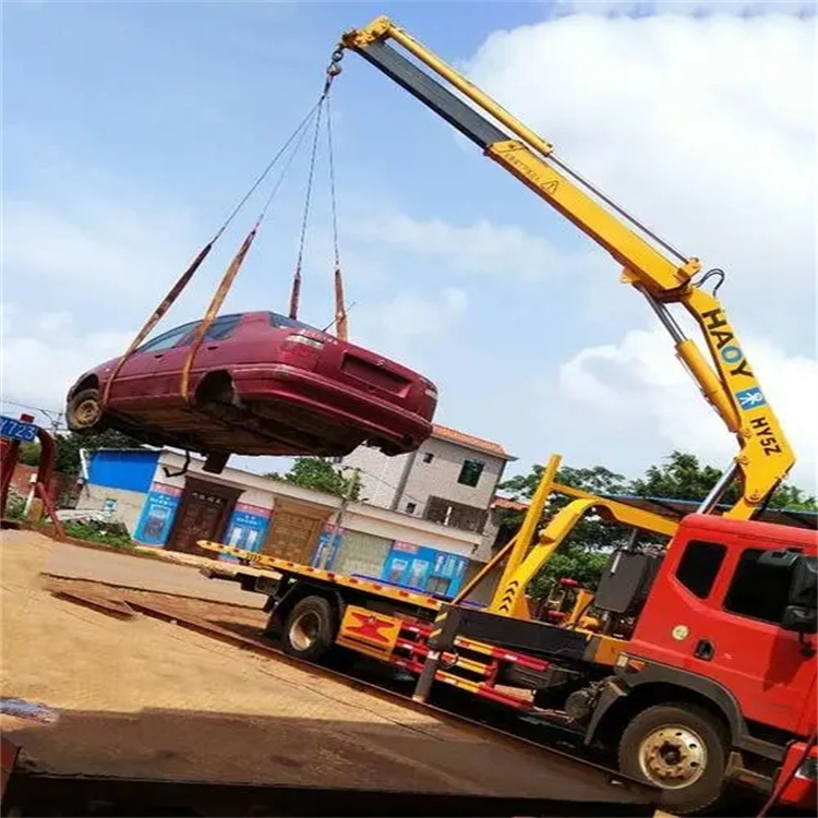 长沙吊车救援小汽车怎么吊