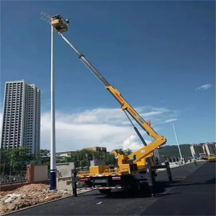 长沙维修路灯的曲臂升降车出租